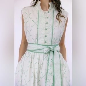 Sue Sartor X Byrdie Golf mini dress